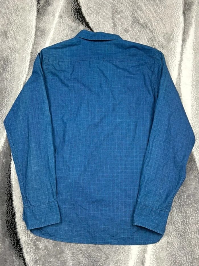 Chemise bleu levis oversize large à carreau - photo numéro 2