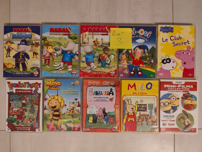 DVD Enfants en lot - photo numéro 4