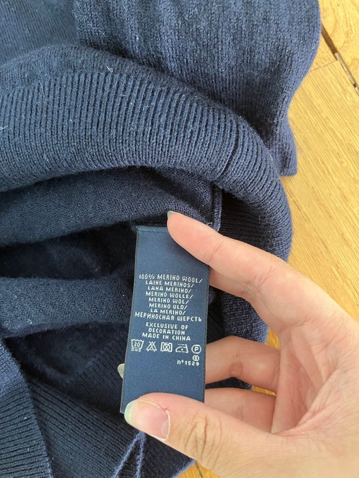 Pull femme col v - Ralph Lauren - 100% laine - photo numéro 3