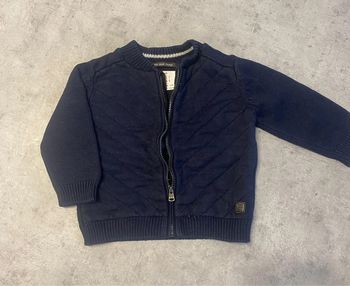 Gilet zippé matelassé ZARA 6-9 mois bébé
