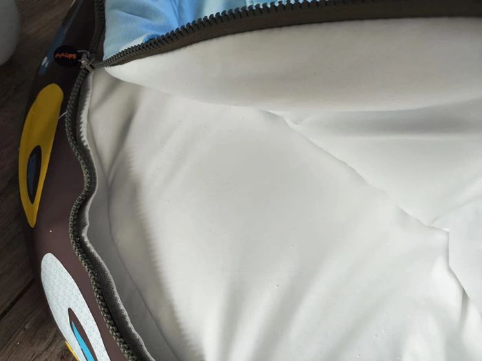 Babymoov Doomoo nid bleu et marron avec oiseaux transat - photo numéro 4