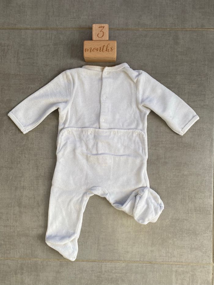 Pyjama velours verbaudet 3 mois - photo numéro 3