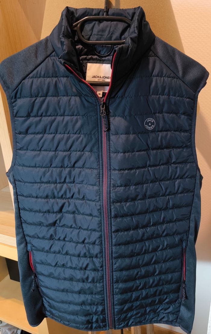 Doudoune sans manche Gilet Jack & Jones Multi Bodywarmer - photo numéro 4
