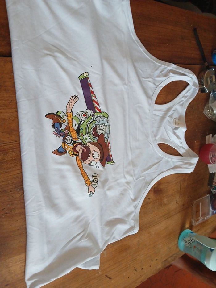 T-shirt rick et morty - photo numéro 4