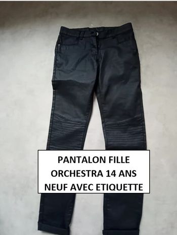Pantalon orchestra fille 14 ans neuf