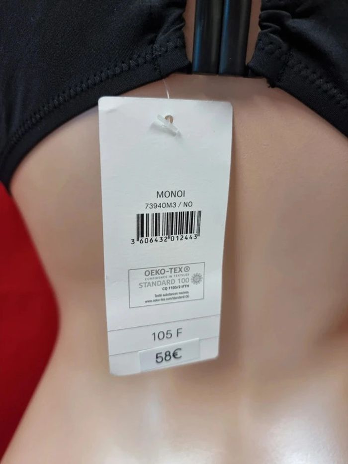 Darjeeling maillot de bain noir * Monoï * 105F - photo numéro 8