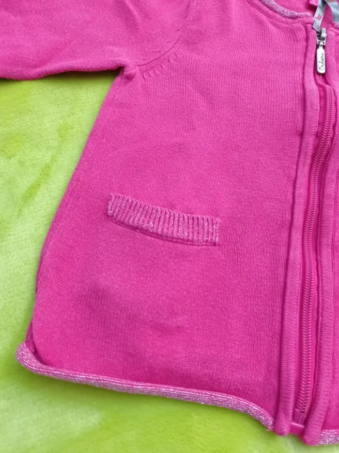 Gilet rose Orchestra taille 3 ans - photo numéro 2