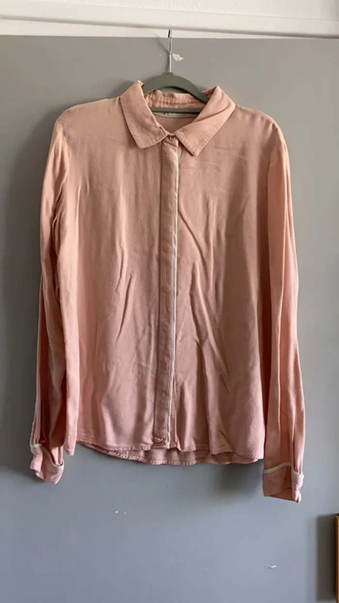Chemise rose pâle Promod