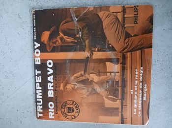Joue Rio Bravo  Trumpet Boy disque vinyl 45 T