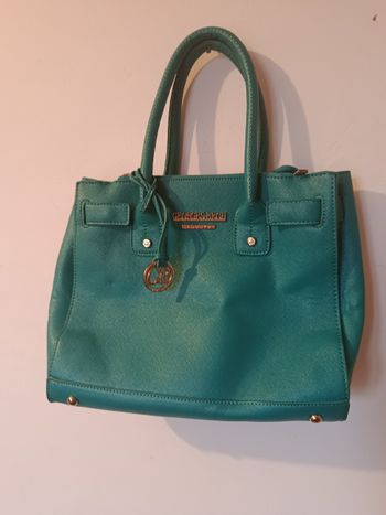 Sac à main Georges Rech – vert/bleu