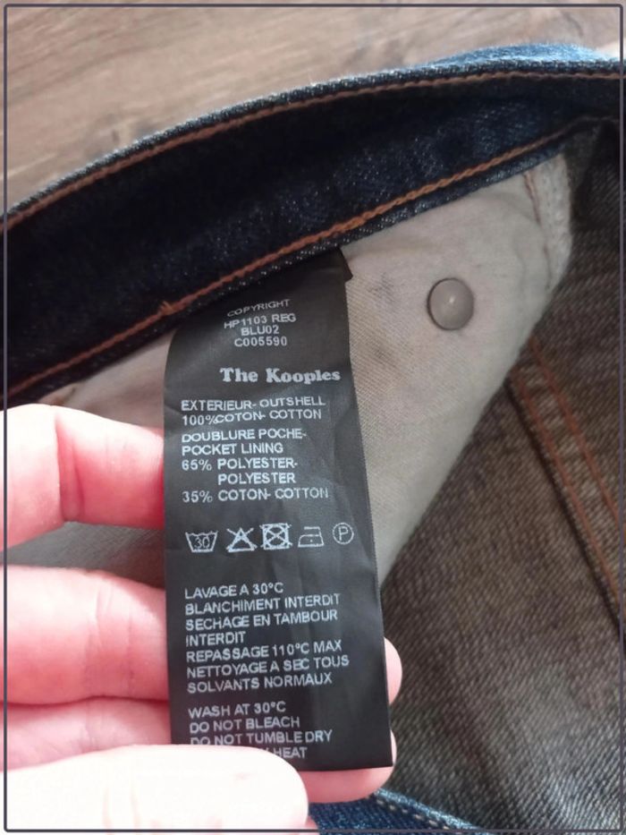 Jean regular The Kooples neuf sans étiquette taille 38 - photo numéro 5