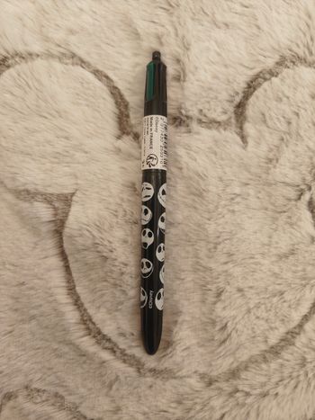 Stylo Bic 4 couleurs Neuf Jack Skellington L'étrange Noël de Mister Jack 2025 Disneyland Paris