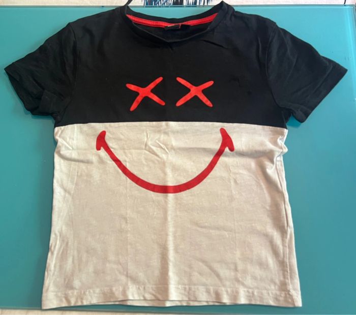 T shirt smiley garçon - photo numéro 2