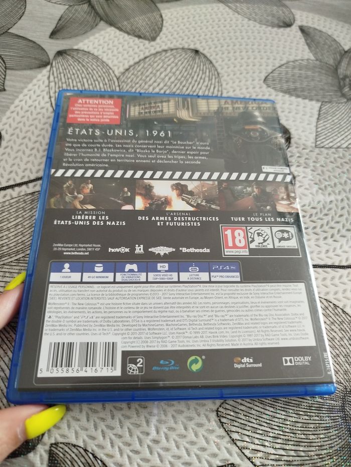 Wolfenstein 2 ps4 - photo numéro 4
