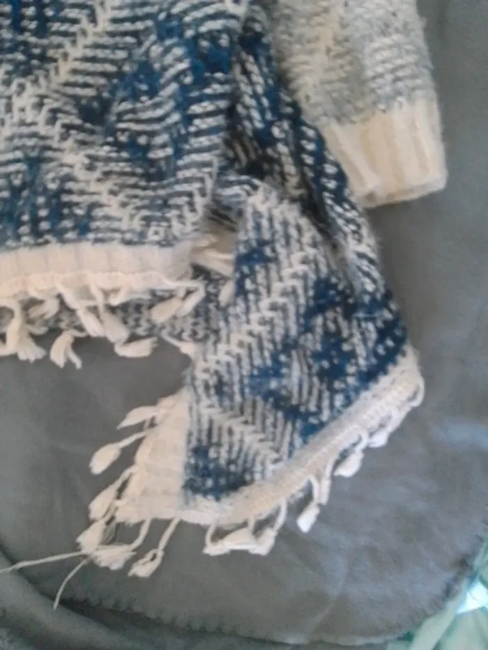 Gilet poncho femme - photo numéro 8