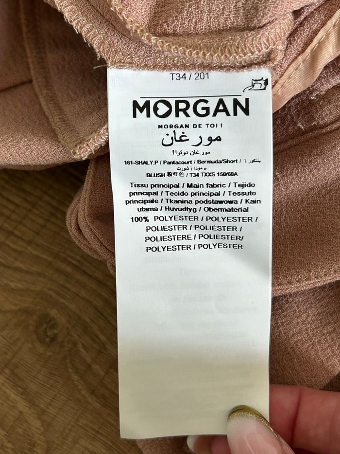 Short beige nude Morgan taille 34 jamais porté - photo numéro 10