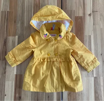 Veste orchestra jaune pailleté et broderie fleur