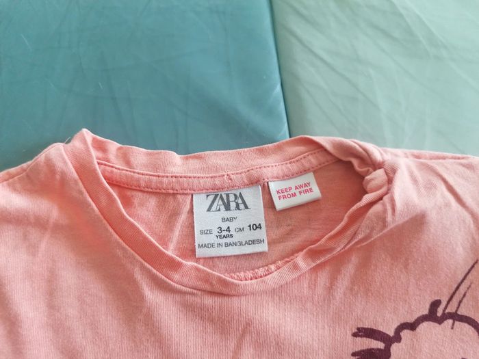 Tee shirt Zara 3-4 ans - photo numéro 2
