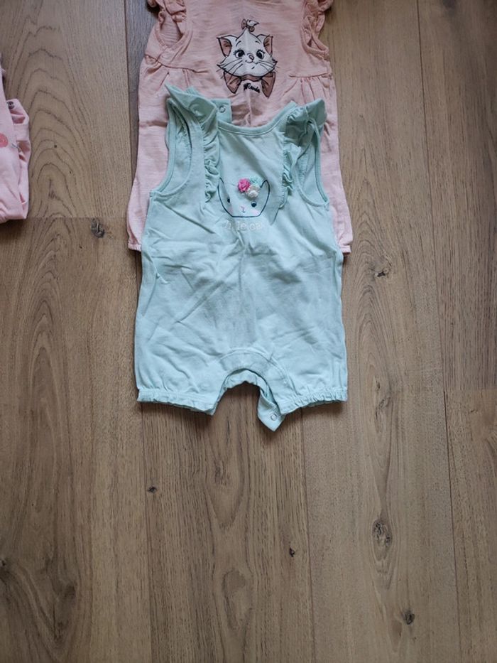 Lot de 3 combi shorts Orchestra 6 mois 67 cm - photo numéro 6