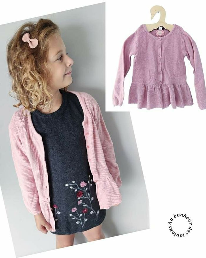 8 ans gilet maille sergent major ( gilet en vente uniquement)