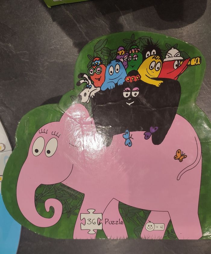 Puzzle barbe à papa