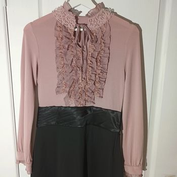 Belle robe manche longue