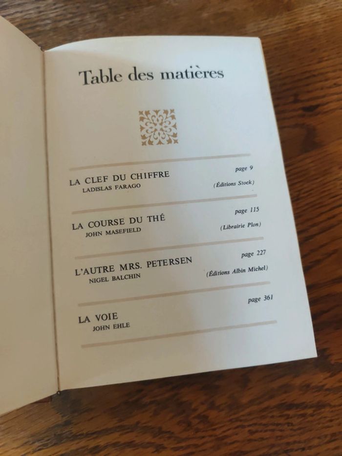 Sélection du livre readers digest la clé du chiffre - photo numéro 5
