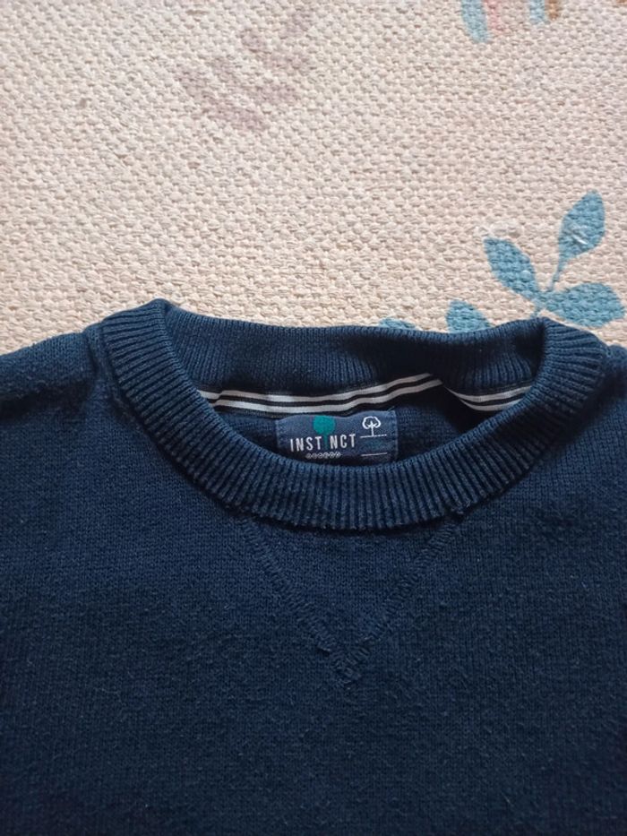 Pull bonobo S bleu marine homme instinct - photo numéro 3