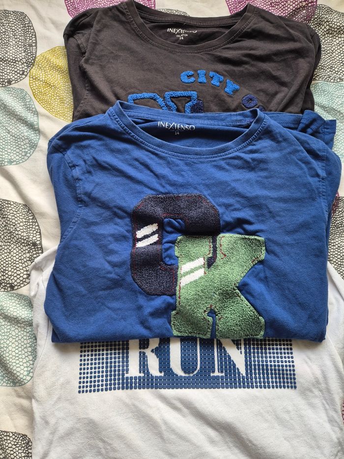 Lot 3 t-shirts manches longues - photo numéro 2