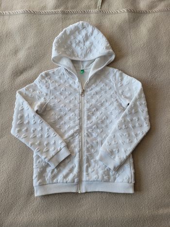 Gilet zippé united colors of Benetton 7 ans
