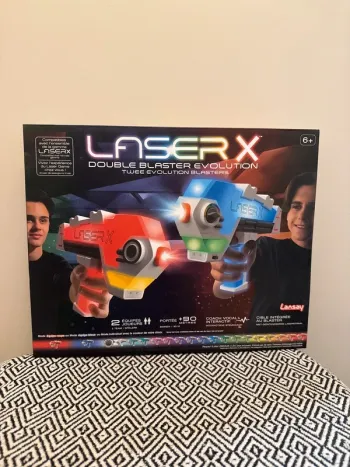 Lansay - Pistolets Laser X Double Blaster Evolution - 6 ans et plus