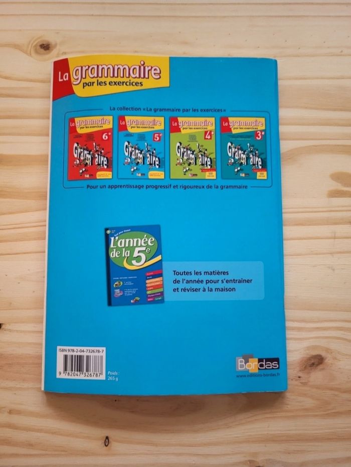 La grammaire par les exercices 5ème, Bordas - photo numéro 7