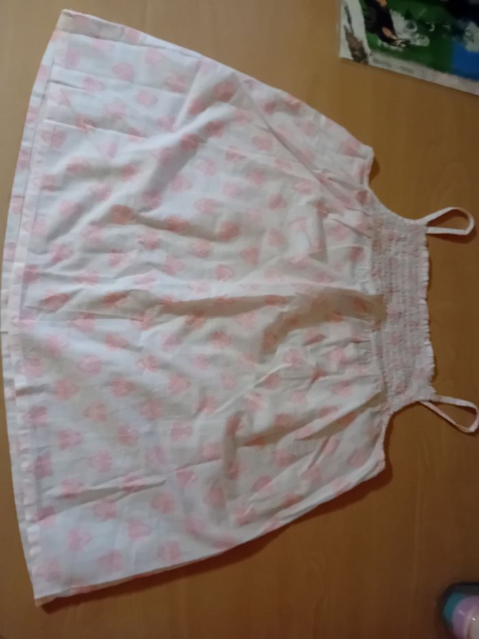 Débardeur rose à motif