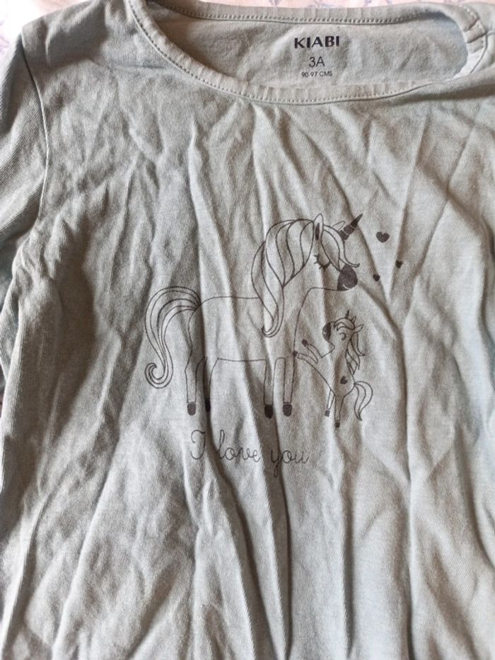 Pyjama taille 3 ans licorne - photo numéro 4