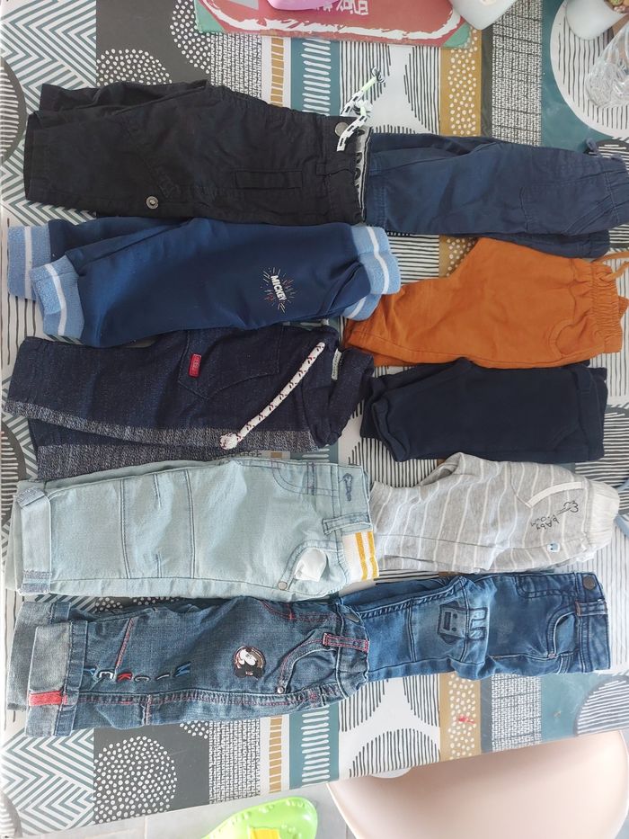 Lots de 10 pantalons - photo numéro 2