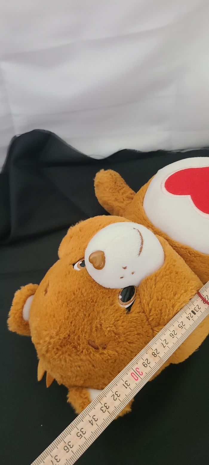 peluche Les Bisounours orange Grosbisou Care Bears 33 cm - photo numéro 4