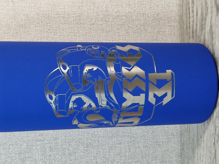 Gourde Isotherme 500ml Bleu Fonçé Avec Paille - Ulysses 31 - photo numéro 2