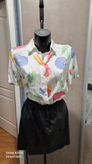 Chemise fleurie 38/40