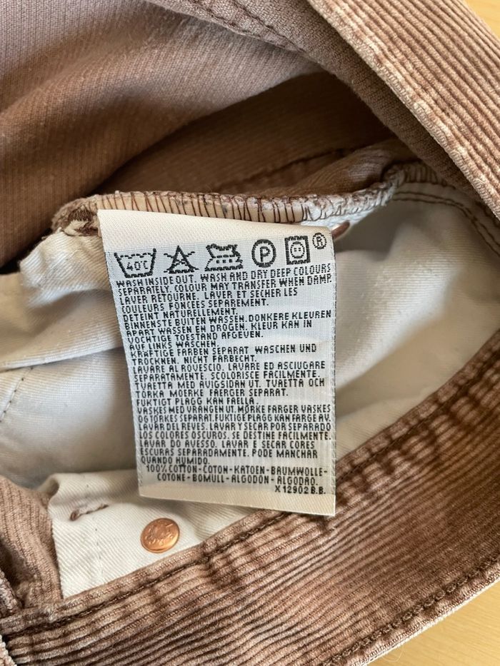 Levis en velours vieux rose - w33l36 - photo numéro 4