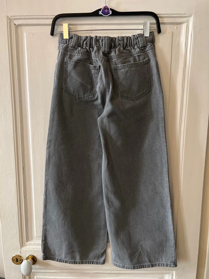 Jean court taille haute gris 12 ans - Monoprix Teens - photo numéro 2