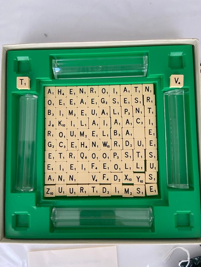 Scrabble de Voyage Vintage – Spear’s Games 1983 – Compact - photo numéro 4