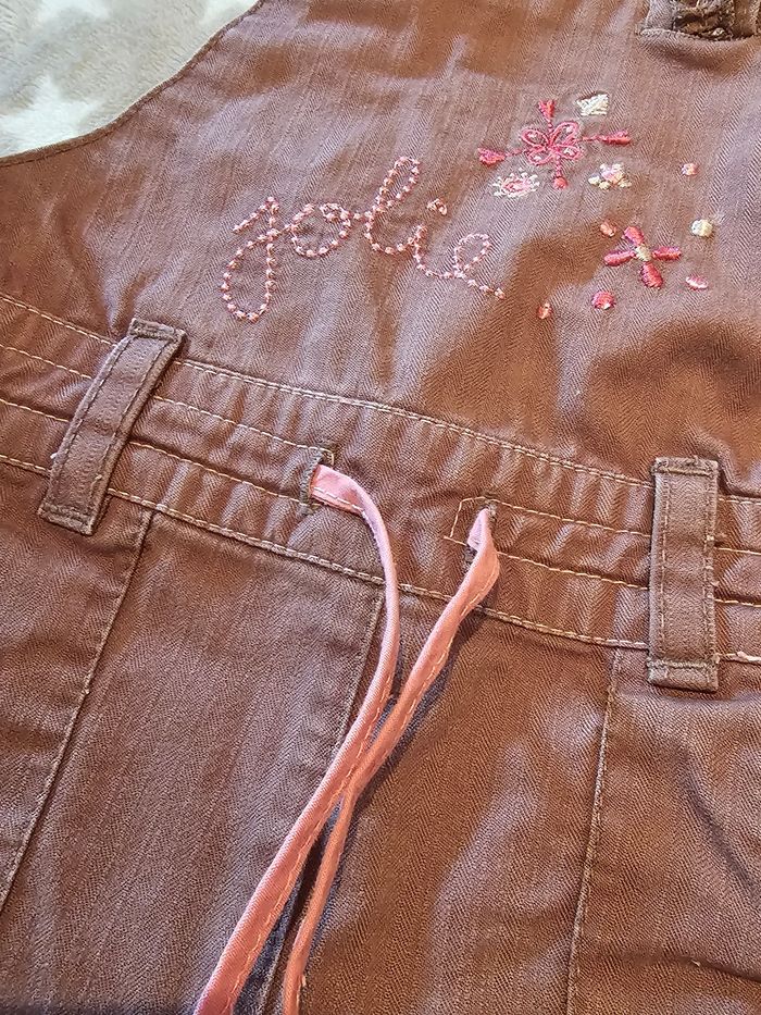 Salopette fille 6 mois - photo numéro 4