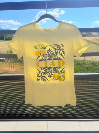 T-shirt CIAO Look frais & acidulé