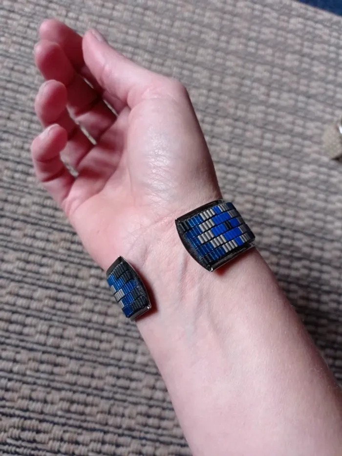 Bracelet opale bleu - photo numéro 7