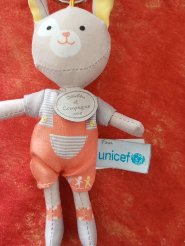 Porte clé Doudou et compagnie pour unicef - photo numéro 3