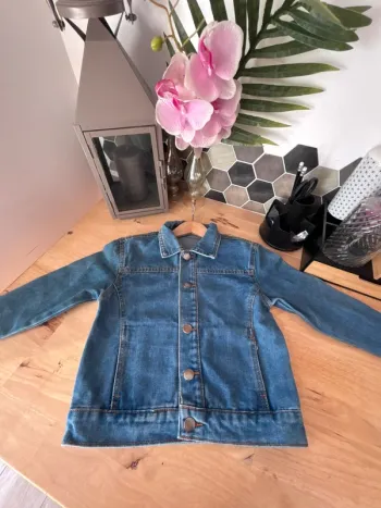 🩵 Veste en  coton couleur jean • Storytelling • 5 ans 🩵