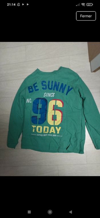 Tee shirt 8 ans Okaïdi 