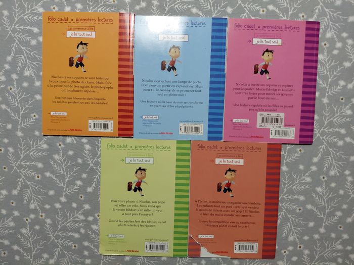 lot de 5 livres le petit Nicolas - photo numéro 5