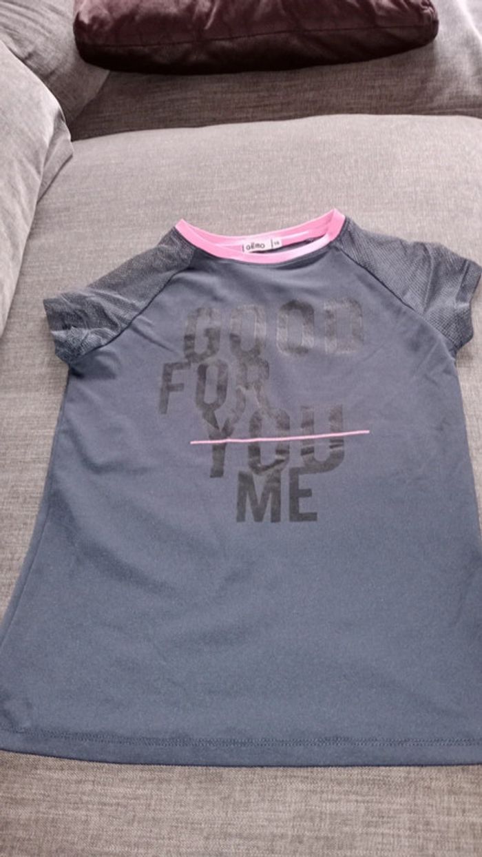 Tee shirt de sport 10ans