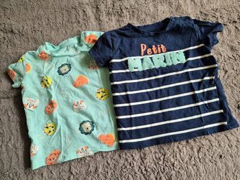 Lot de 2 t-shirts